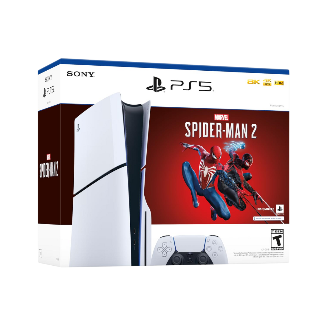Consola Sony PlayStation 5 Slim - Marvel's Spider-Man 2 1Tb